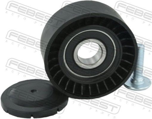 Tensioner Pulley, V-ribbed belt FEBEST 0287-J10E