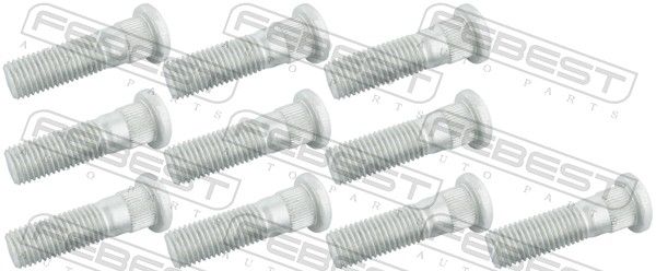 Wheel Stud FEBEST 0584-001-PCS10