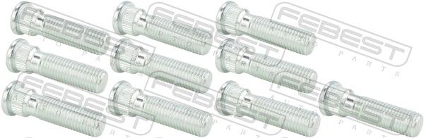 Wheel Stud FEBEST 1284-001-PCS10