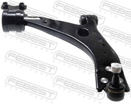 Control/Trailing Arm, wheel suspension FEBEST 2124-CB4RH