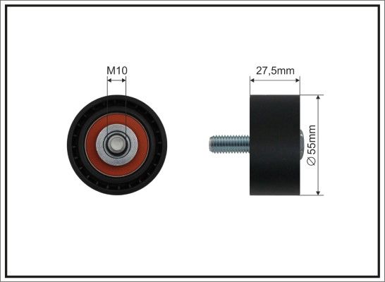 Kreipiantysis skriemulys, paskirstymo diržas CAFFARO 320-99