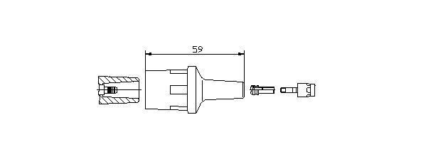 Plug, coil BREMI 13551