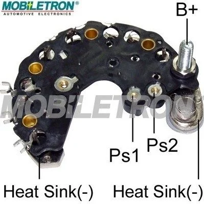 Rectifier, alternator MOBILETRON RP-42