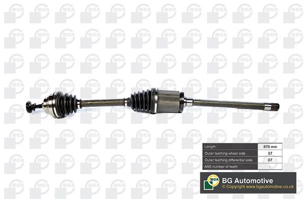 Drive Shaft BGA DS0902R