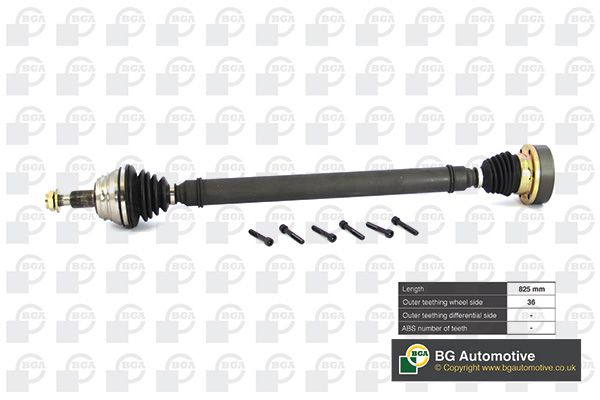 Drive Shaft BGA DS9618R