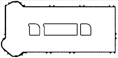 Gasket Set, cylinder head cover BGA RK3371