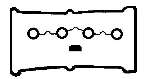 Gasket Set, cylinder head cover BGA RK6378