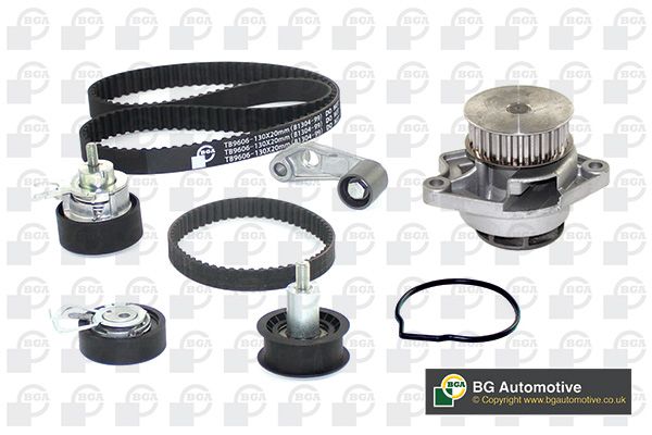 Water Pump & Timing Belt Kit BGA TB0140CPK