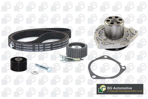 Water Pump & Timing Belt Kit BGA TB9510CPK