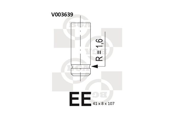 Įvado vožtuvas BGA V003639