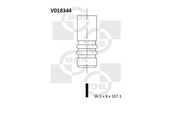 Intake Valve BGA V018344