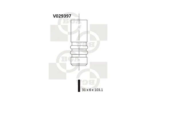 Įvado vožtuvas BGA V029397