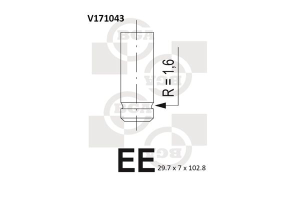 Exhaust Valve BGA V171043