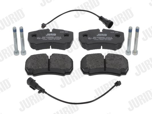 Brake Pad Set, disc brake JURID 2912309561