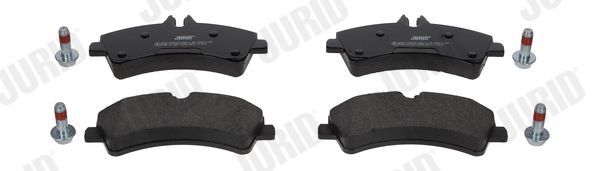 Brake Pad Set, disc brake JURID 2921709560