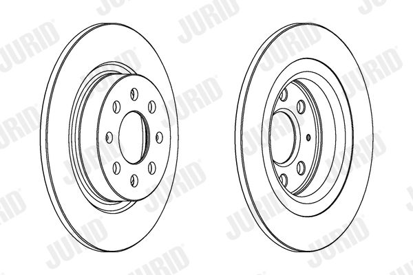 Brake Disc JURID 562305JC