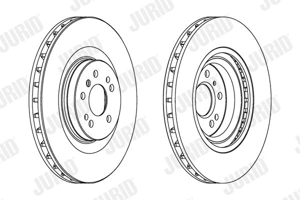 Brake Disc JURID 562346JC-1