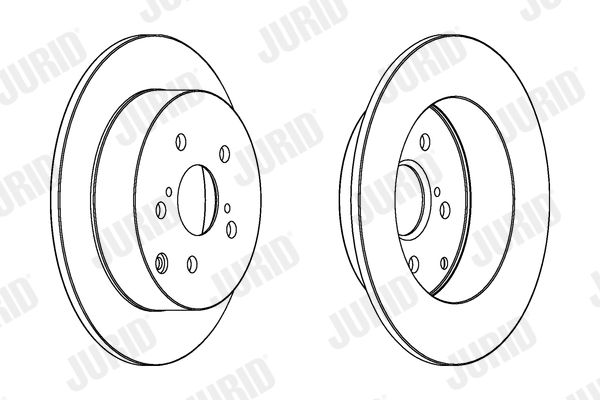 Brake Disc JURID 562415JC