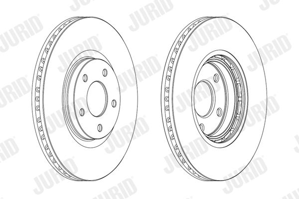 Brake Disc JURID 562465JC