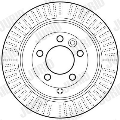 Brake Disc JURID 562653JC