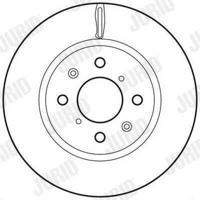 Brake Disc JURID 562694JC