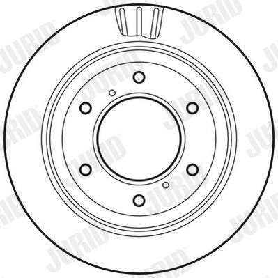 Brake Disc JURID 562777JC