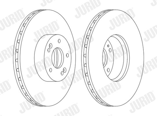 Brake Disc JURID 562778JC-1