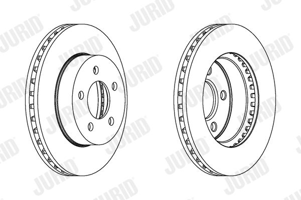 Brake Disc JURID 562856JC