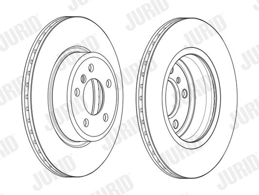 Brake Disc JURID 562889JC