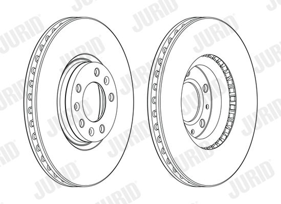 Brake Disc JURID 562994JC