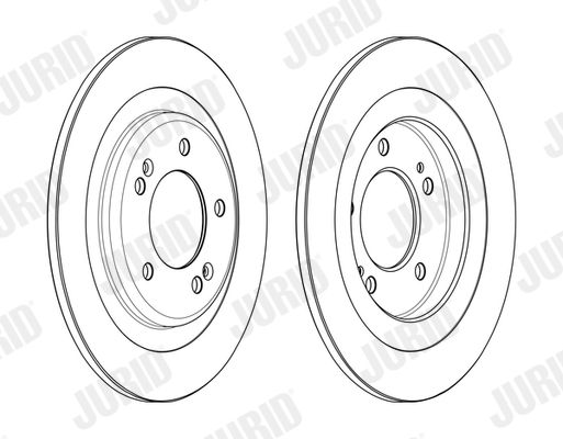 Brake Disc JURID 563000JC