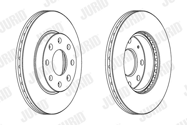 Brake Disc JURID 563019JC