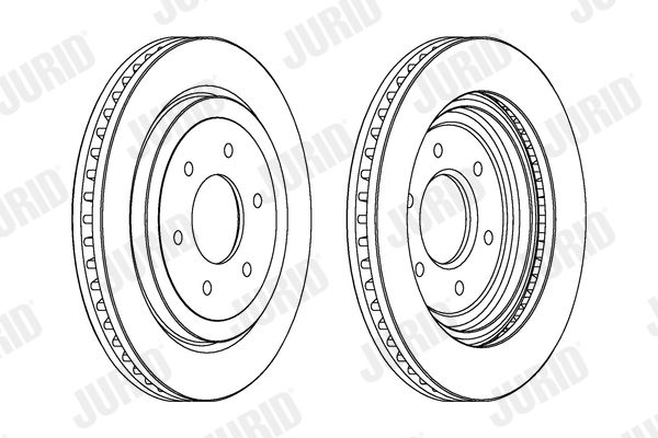 Brake Disc JURID 563024JC-1