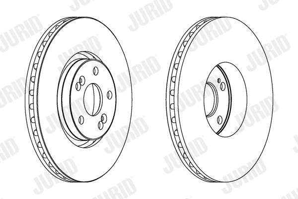 Brake Disc JURID 563025JC-1