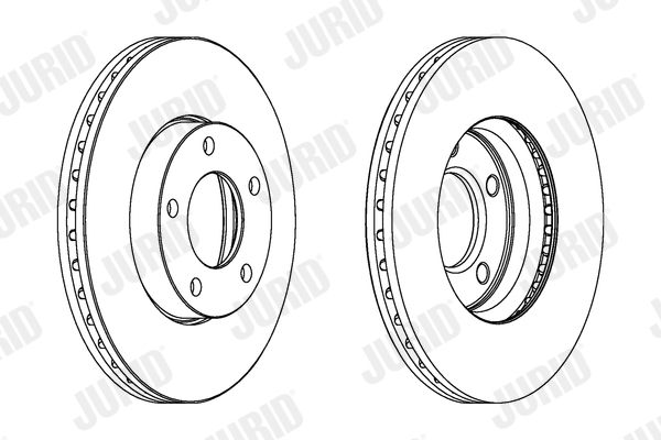 Brake Disc JURID 563028JC