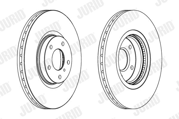 Brake Disc JURID 563032JC-1