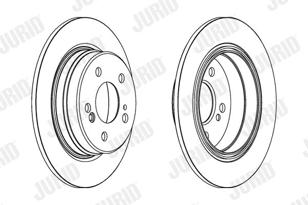 Brake Disc JURID 563040JC