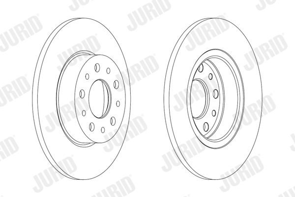 Brake Disc JURID 563064JC