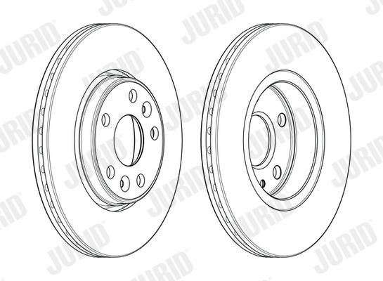 Brake Disc JURID 563080JC