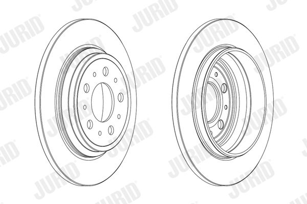 Brake Disc JURID 563090JC