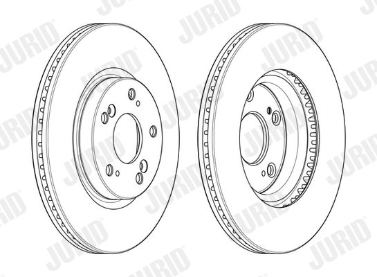 Brake Disc JURID 563127JC