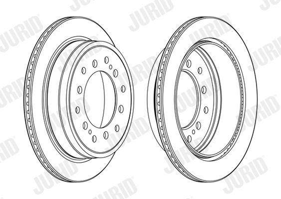 Brake Disc JURID 563157JC