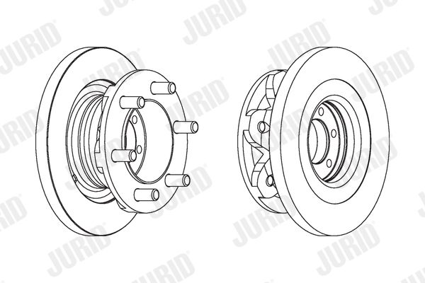 Brake Disc JURID 567118J