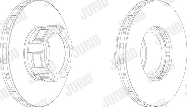 Brake Disc JURID 567770J