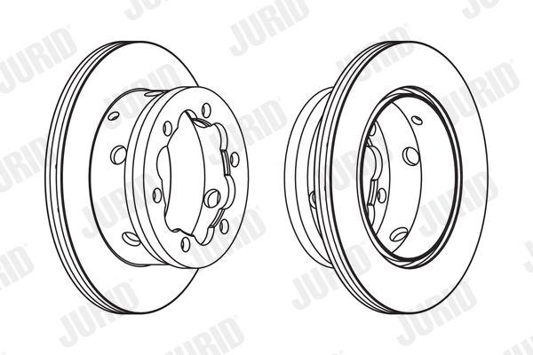 Brake Disc JURID 567810J