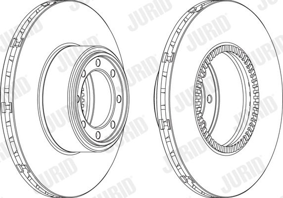 Brake Disc JURID 569192J