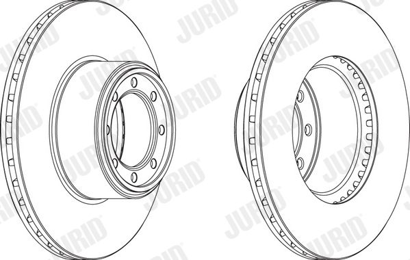 Brake Disc JURID 569195J