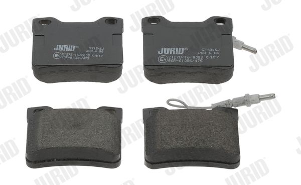 Brake Pad Set, disc brake JURID 571845J