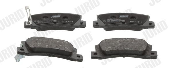 Brake Pad Set, disc brake JURID 572182J