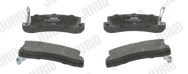 Brake Pad Set, disc brake JURID 572188J